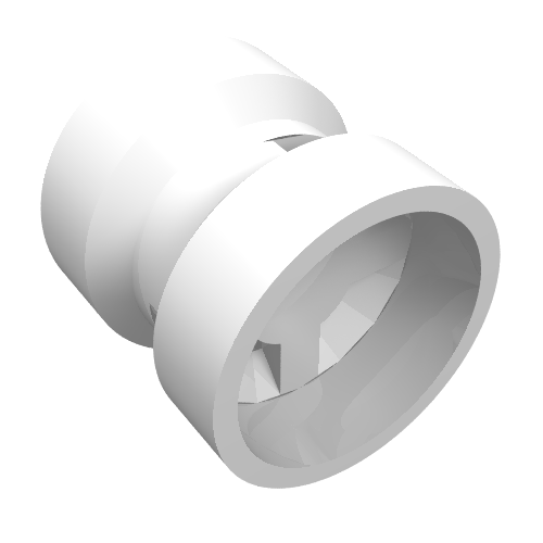 Part 30027b - Wheel 8mm D. x 9mm for Slicks, Hole Notched for Wheels Holder Pin - De BrickPlaats