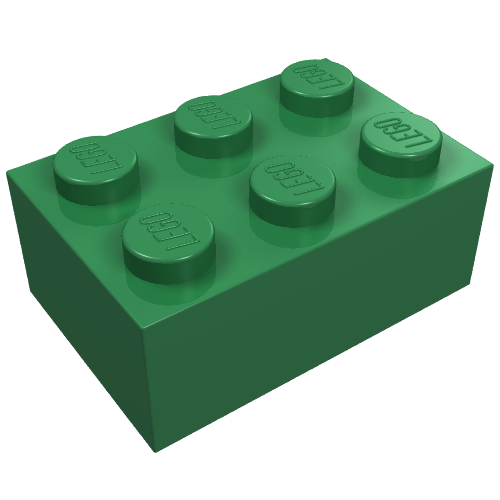 Part 3002 - Brick 2 x 3 - De BrickPlaats
