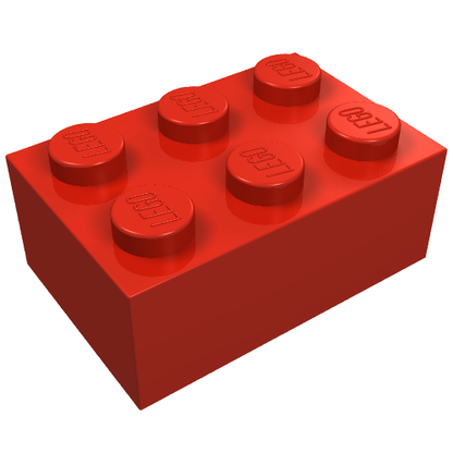 Part 3002 - Brick 2 x 3 - De BrickPlaats