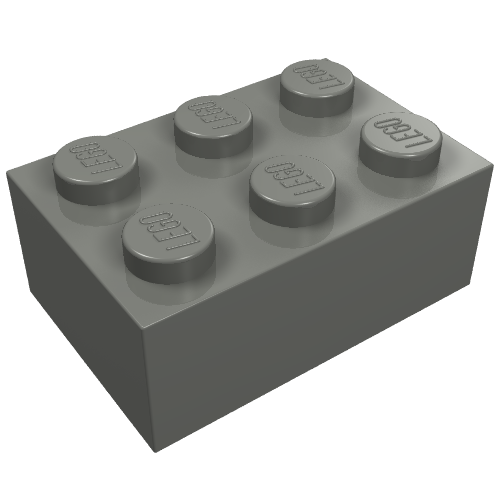 Part 3002 - Brick 2 x 3 - De BrickPlaats