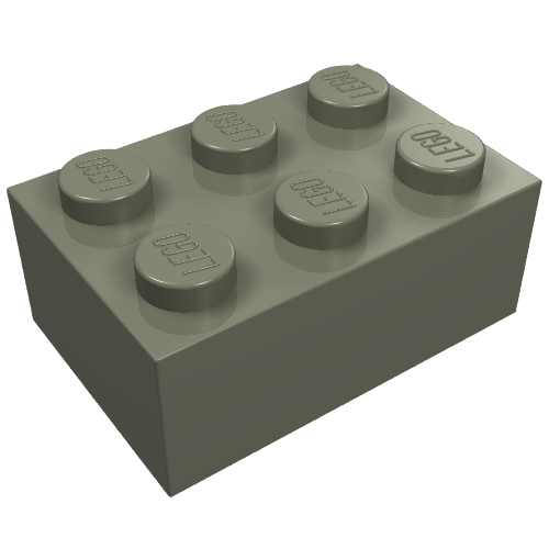Part 3002 - Brick 2 x 3 - De BrickPlaats