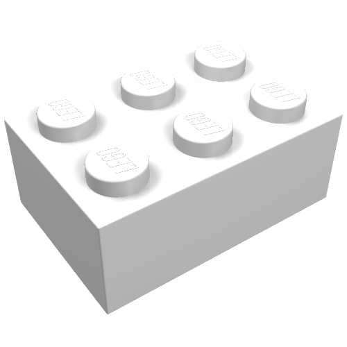 Part 3002 - Brick 2 x 3 - De BrickPlaats