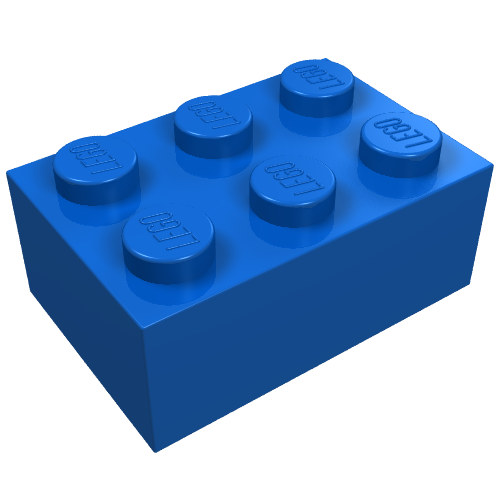 Part 3002 - Brick 2 x 3 - De BrickPlaats