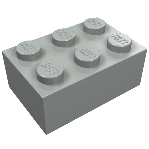 Part 3002 - Brick 2 x 3 - De BrickPlaats