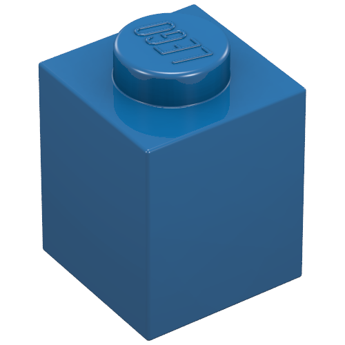 Part 3005 - Brick 1 x 1 - De BrickPlaats