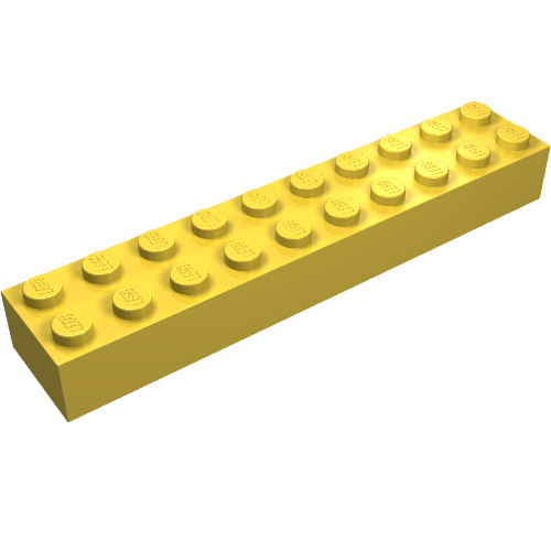 Part 3006 - Brick 2 x 10 - De BrickPlaats