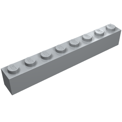 Part 3008 - Brick 1 x 8 - De BrickPlaats