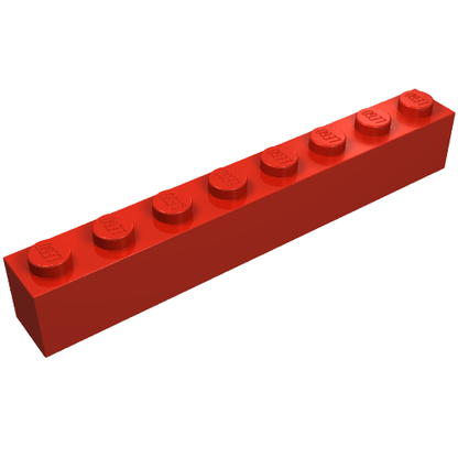 Part 3008 - Brick 1 x 8 - De BrickPlaats