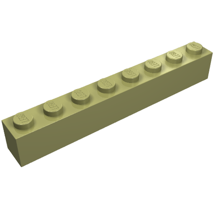 Part 3008 - Brick 1 x 8 - De BrickPlaats