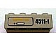 Part 3010pb127R - Brick 1 x 4 with 'MOTOR / OIL' and '4511-1' Pattern (Sticker) - Sets 4511 / 10157 - De BrickPlaats
