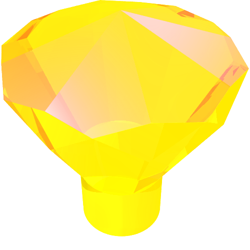Part 30153 - Rock 1 x 1 Jewel 24 Facet - De BrickPlaats