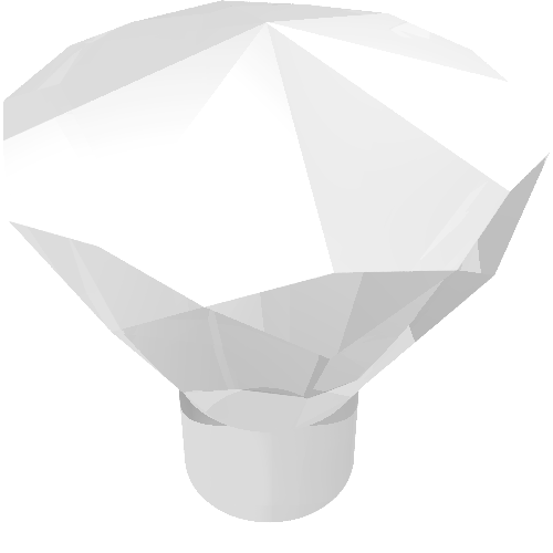 Part 30153 - Rock 1 x 1 Jewel 24 Facet - De BrickPlaats