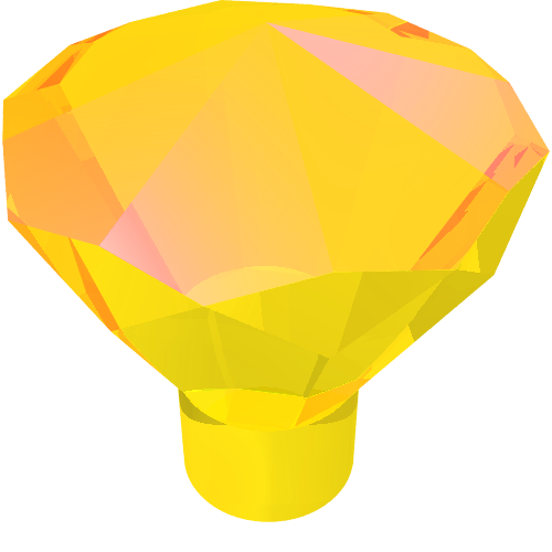 Part 30153 - Rock 1 x 1 Jewel 24 Facet - De BrickPlaats