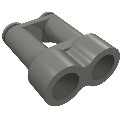 Part 30162 - Minifigure, Utensil Binoculars Town - De BrickPlaats