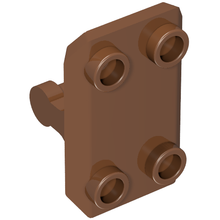 Part 30166 - Plate, Modified 2 x 3 Inverted with 4 Studs and Bar Handle on Bottom (Rocker Plate) - De BrickPlaats