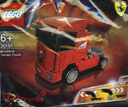 Set 30191 - Scuderia Ferrari Truck polybag - De BrickPlaats