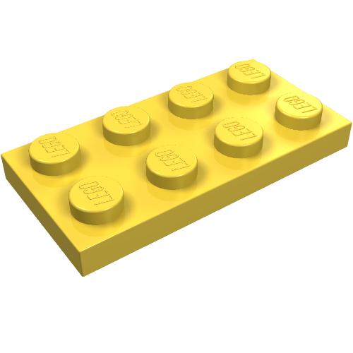 Part 3020 - Plate 2 x 4 - De BrickPlaats
