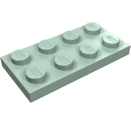 Part 3020 - Plate 2 x 4 - De BrickPlaats