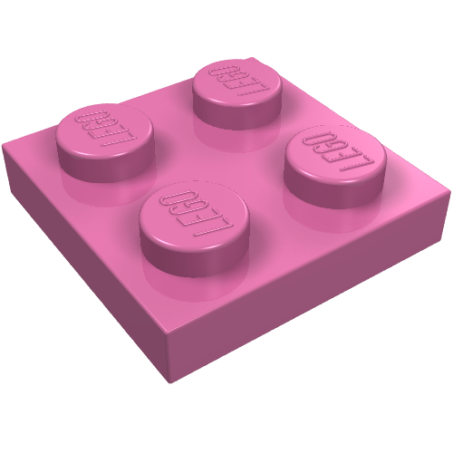 Part 3022 - Plate 2 x 2 - De BrickPlaats