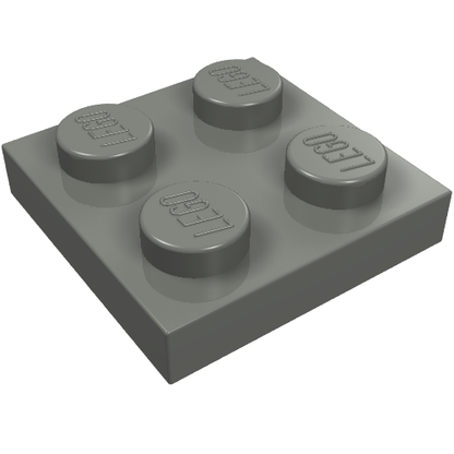 Part 3022 - Plate 2 x 2 - De BrickPlaats