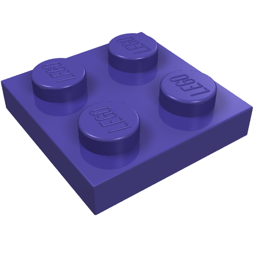 Part 3022 - Plate 2 x 2 - De BrickPlaats