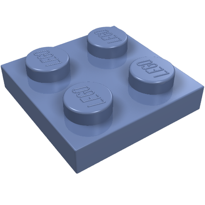 Part 3022 - Plate 2 x 2 - De BrickPlaats