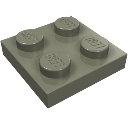 Part 3022 - Plate 2 x 2 - De BrickPlaats
