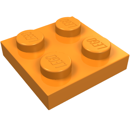 Part 3022 - Plate 2 x 2 - De BrickPlaats