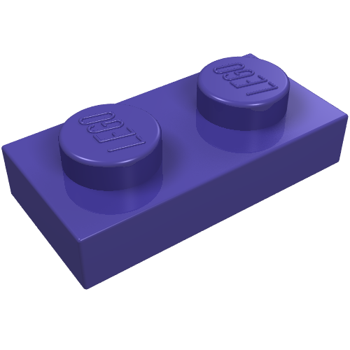 Part 3023 - Plate 1 x 2 - De BrickPlaats