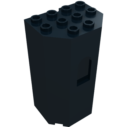 Part 30246 - Panel 3 x 4 x 6 Turret Wall with Window - De BrickPlaats