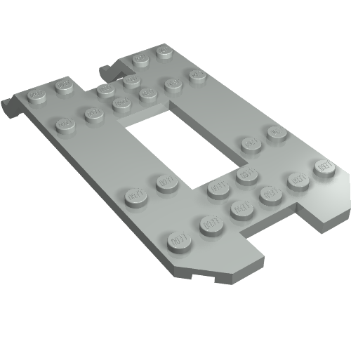 Part 30263 - Vehicle, Trailer Base 6 x 12 x 1 1/3 - De BrickPlaats