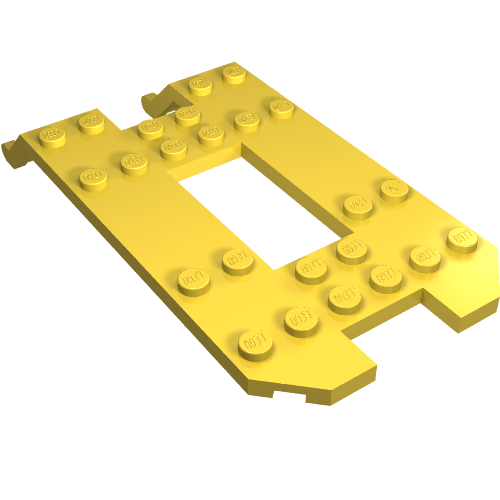 Part 30263 - Vehicle, Trailer Base 6 x 12 x 1 1/3 - De BrickPlaats