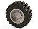 Part 30285c01 - Wheel 18mm D. x 14mm with Black Tire 30.4 x 14 (30285 / 30391) - De BrickPlaats