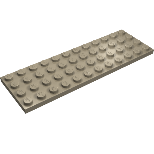 Part 3029 - Plate 4 x 12 - De BrickPlaats