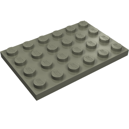 Part 3032 - Plate 4 x 6 - De BrickPlaats