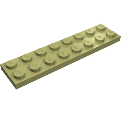 Part 3034 - Plate 2 x 8 - De BrickPlaats