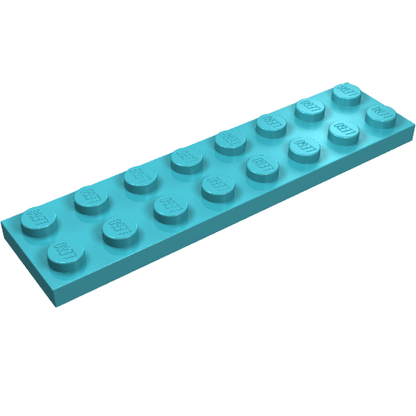 Part 3034 - Plate 2 x 8 - De BrickPlaats