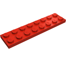 Part 3034 - Plate 2 x 8 - De BrickPlaats