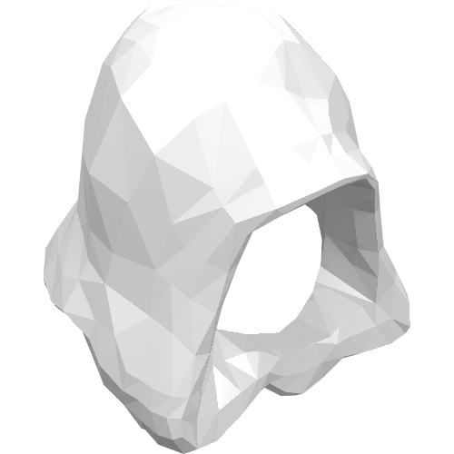 Part 30381 - Minifigure, Headgear Hood - De BrickPlaats