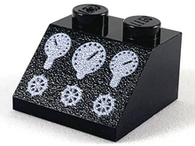 Part 3039px6 - Slope 45 2 x 2 with 3 Gauges and 3 Knobs Pattern - De BrickPlaats