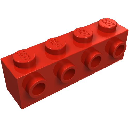 Part 30414 - Brick, Modified 1 x 4 with Studs on Side - De BrickPlaats