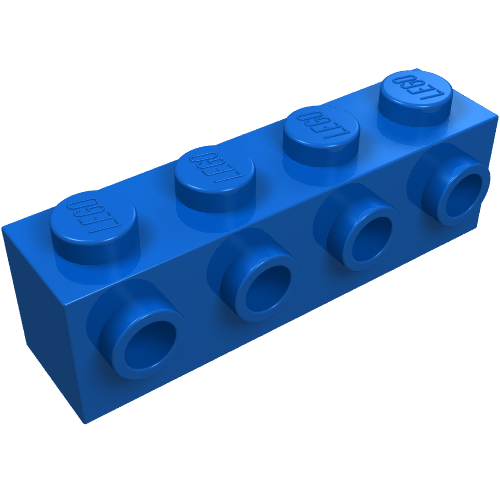 Part 30414 - Brick, Modified 1 x 4 with Studs on Side - De BrickPlaats
