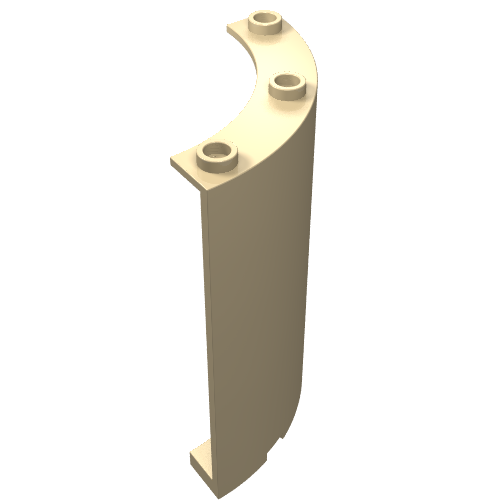 Part 30562 - Cylinder Quarter 4 x 4 x 6 - De BrickPlaats