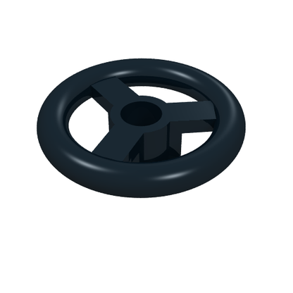 Part 30663 - Vehicle, Steering Wheel Small, 2 Studs Diameter - De BrickPlaats