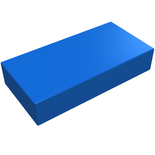 Part 3069a - Tile 1 x 2 without Groove - De BrickPlaats