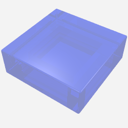 Part 3070 - Tile 1 x 1 - De BrickPlaats