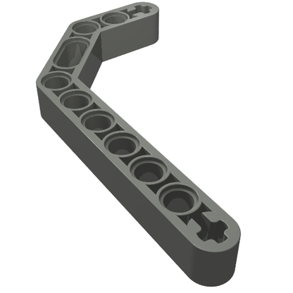 Part 32009 - Technic, Liftarm, Modified Bent Thick 1 x 11.5 Double - De BrickPlaats