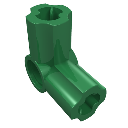 Part 32014 - Technic, Axle and Pin Connector Angled #6 - 90 degrees - De BrickPlaats