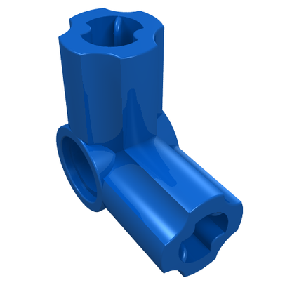 Part 32014 - Technic, Axle and Pin Connector Angled #6 - 90 degrees - De BrickPlaats