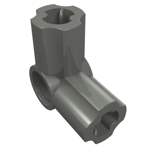 Part 32014 - Technic, Axle and Pin Connector Angled #6 - 90 degrees - De BrickPlaats